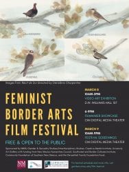 FEMINIST-BORDER-ARTS-FILM-FEST Poster