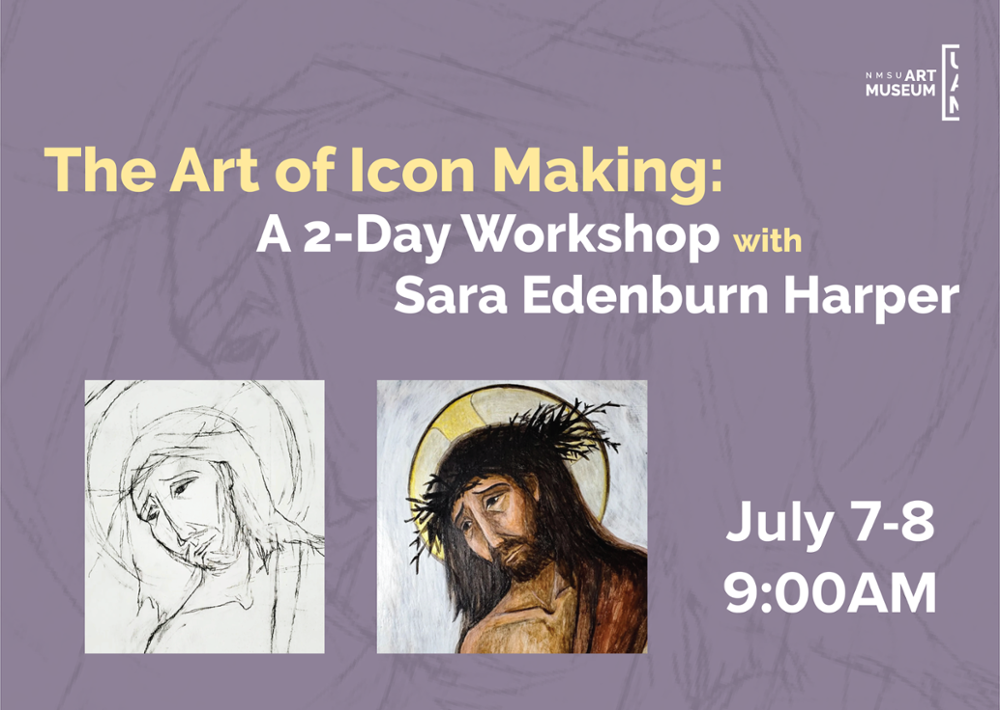 The Art of Icon Making flyer of images of making icons