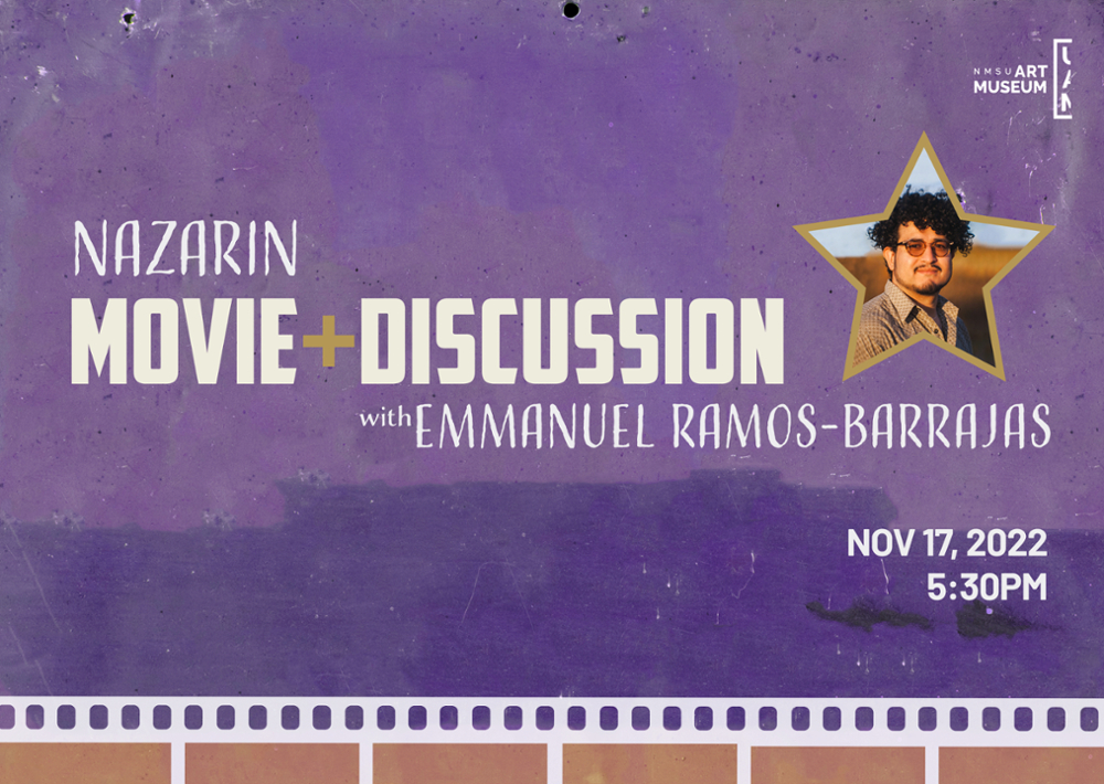 Nazarin Movie and Discussion Flyer