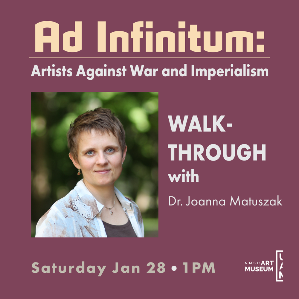 Joanna Walkthrough event flyer