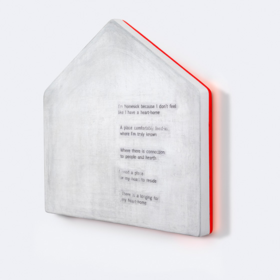 Image of the moon and the stars poem house angled