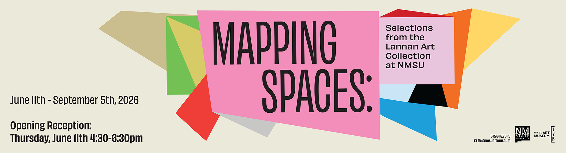 mapping spaces selections from the lannan art collection at nmsu