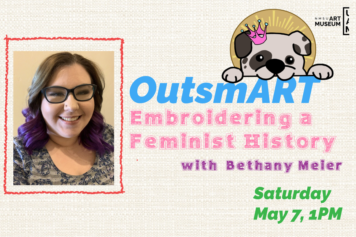Outsmart banner with Bethany Meier on it